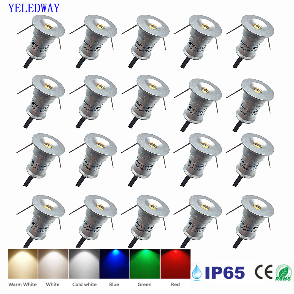 Outdoor Lighting Restaurant - 1W Small Downlight Recessed Ceiling Outdoor