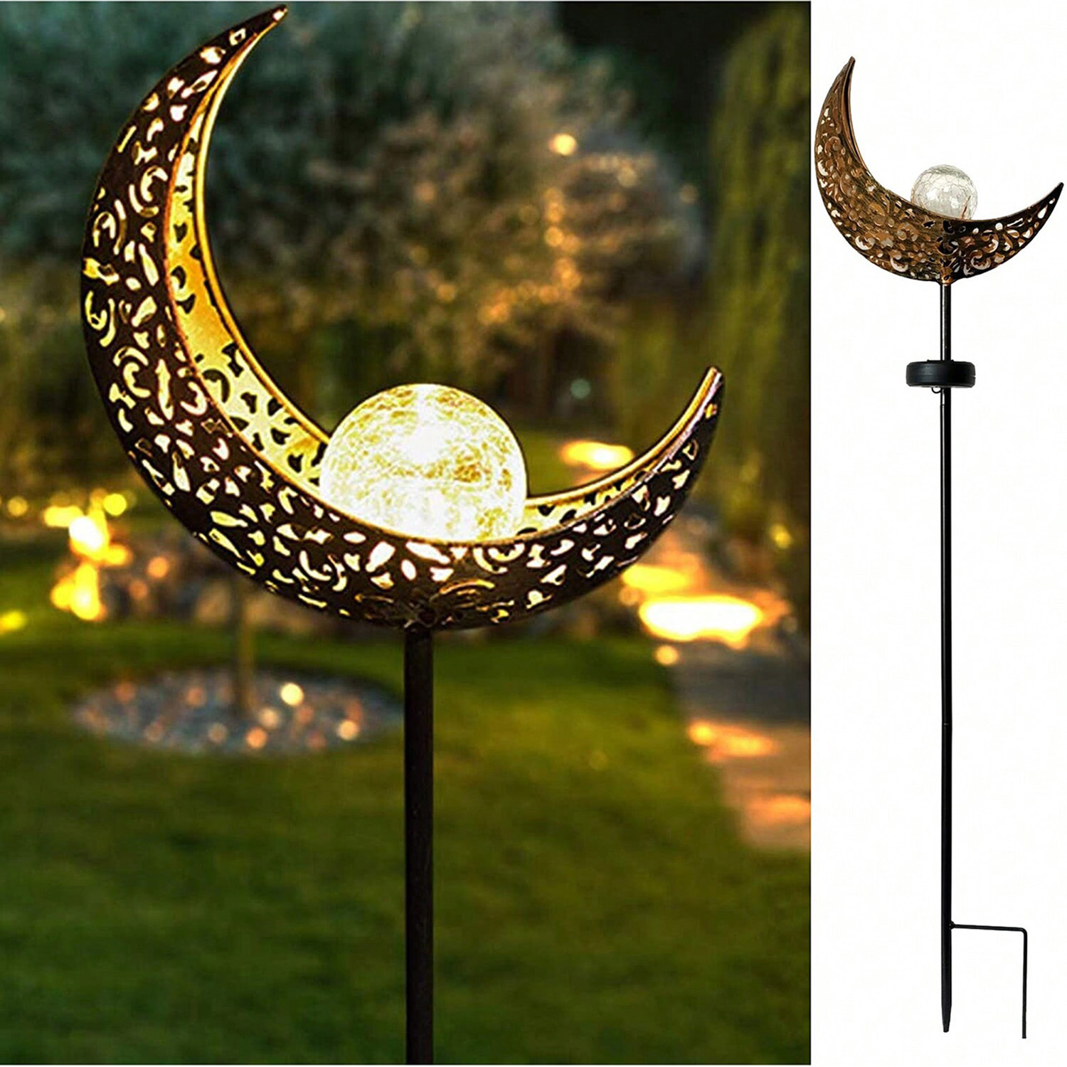 Outdoor Lighting Unique - Solar Garden Lights Outdoor Decor,Moon Fairy