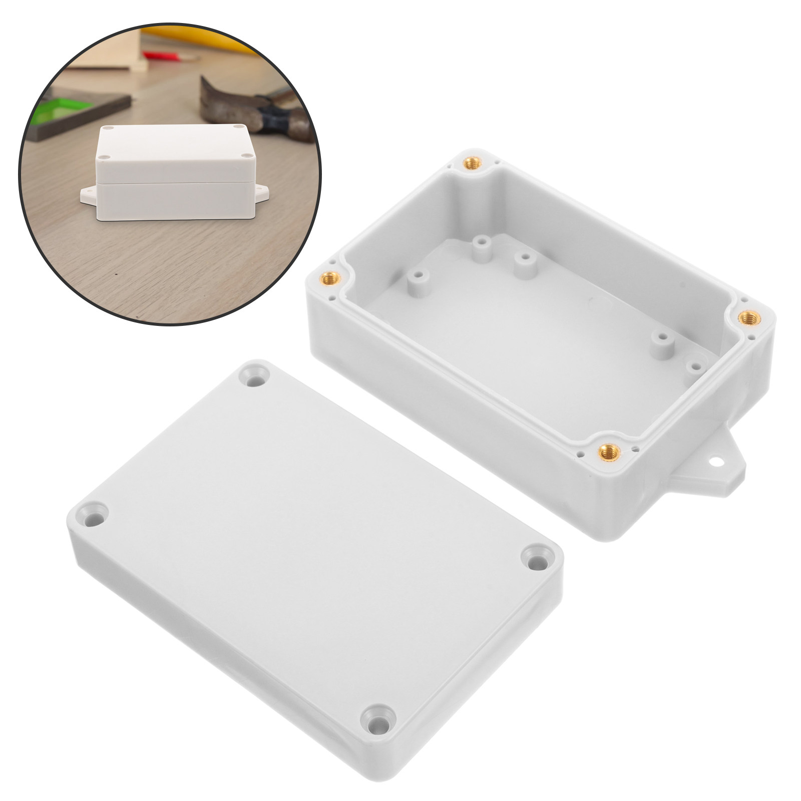 Outdoor Lighting Junction - Waterproof Junction Box Plastic Outdoor Electrical
