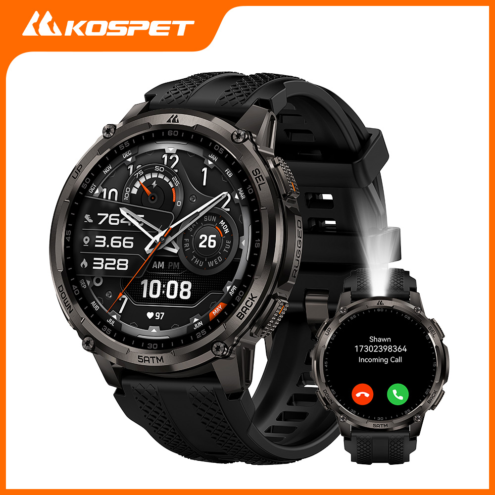Outdoor Lighting Zones - KOSPET TANK T4C Smartwatch Men’s Outdoor