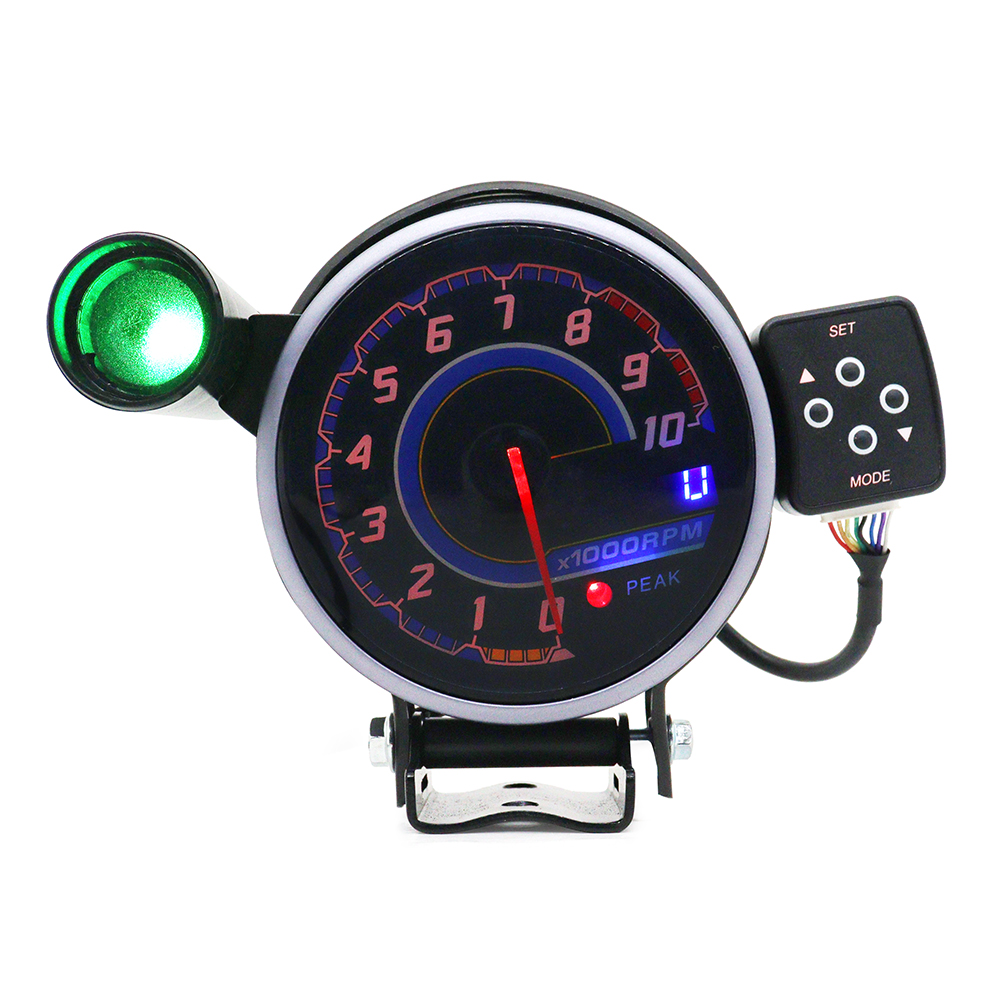 95MM Tachometer RPM Gauge Step - Deck Step Light recension och pris