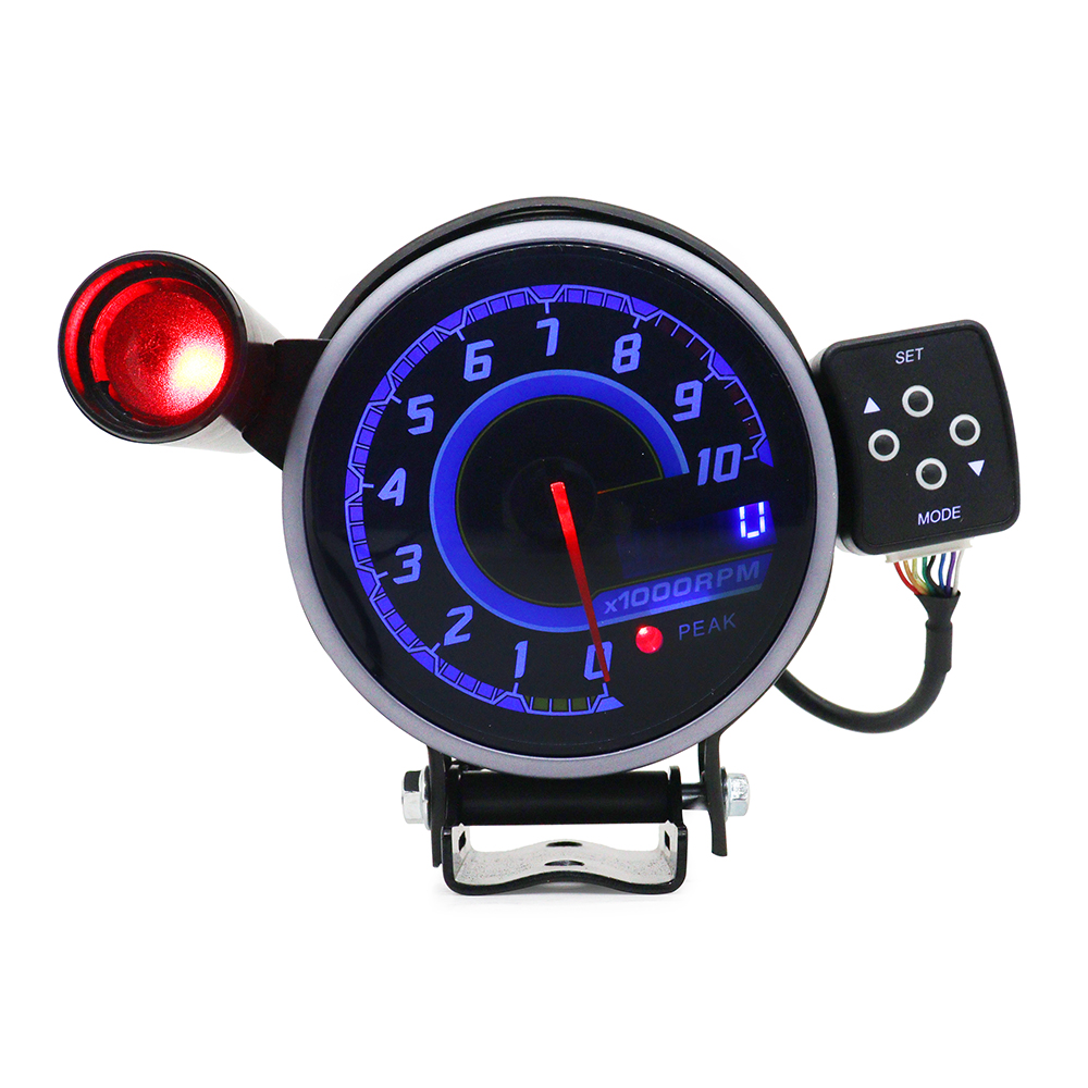 95MM Tachometer RPM Gauge Step - Deck Step Light recension och pris