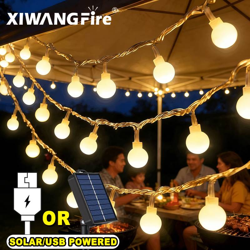 3-10M Solar/USB/Battery String - Outdoor Lighting Quality recension och pris