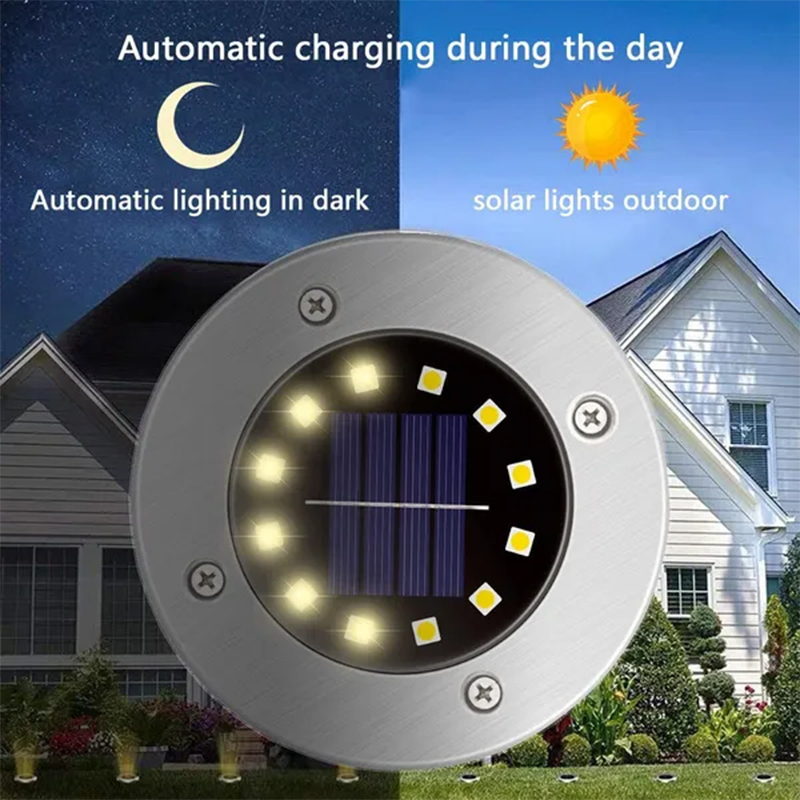 Solar Buried Ground Lights, 8/ - Deck Step Light recension och pris