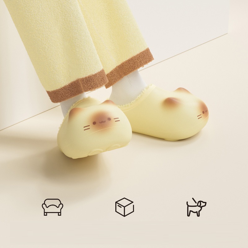 New Warm Plush Cat Slippers fo - Outdoor Lighting Unique recension och pris