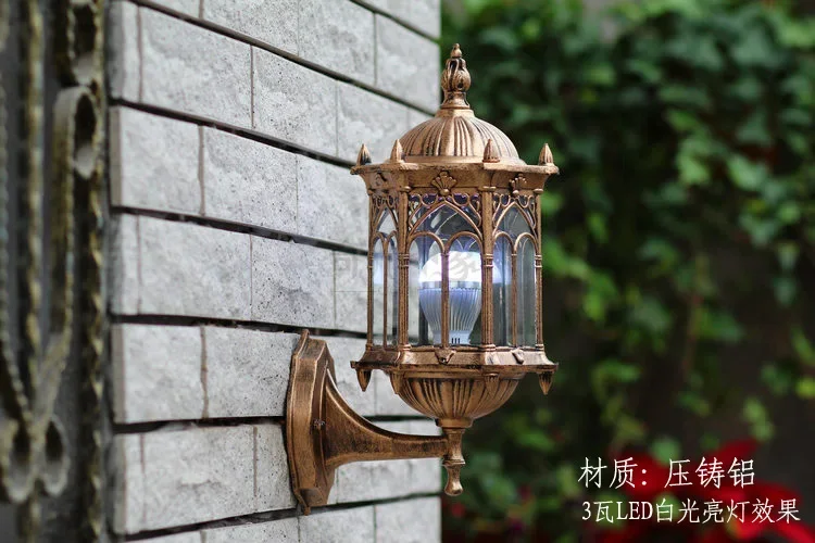 European-style garden wall lam - Outdoor Lighting Mediterranean Style recension och pris