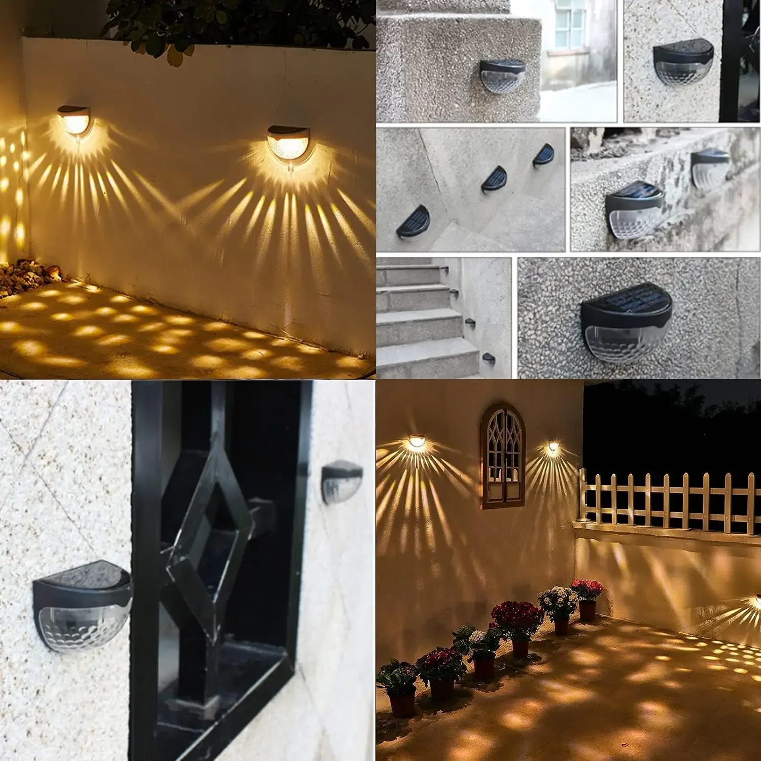 LED Solar Light Outdoor Wall L - Outdoor Lighting Amazon recension och pris