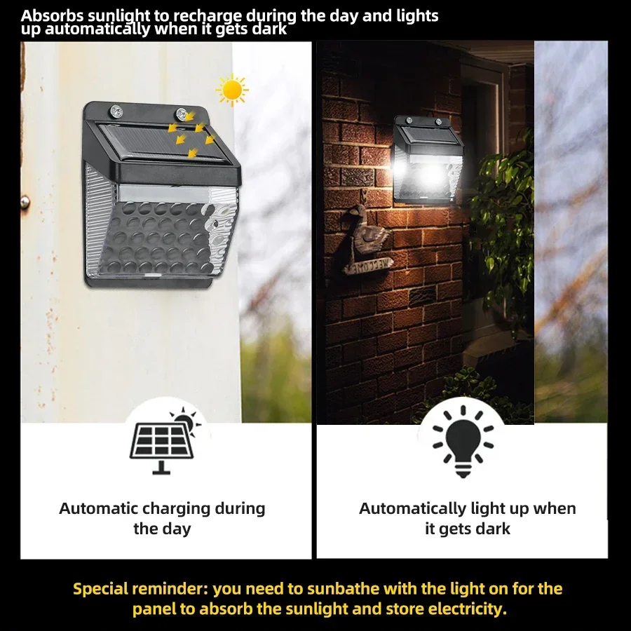 LED Solar Light PIR Motion Sen - Outdoor Lighting Quality recension och pris