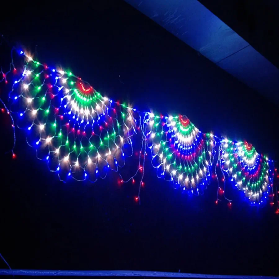 EU/US Plug 3M 3 Peacock LED Ne - Outdoor Lighting Grid Screen recension och pris
