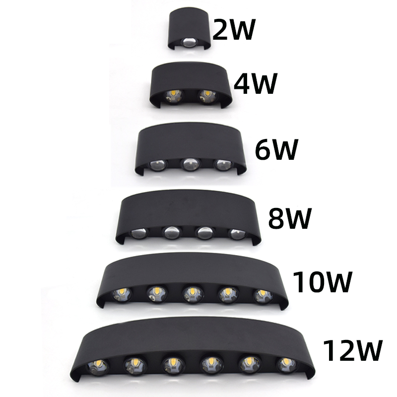 2W 4W 6W 8W 10W 12W LED Wall L - Outdoor Lighting Amazon recension och pris
