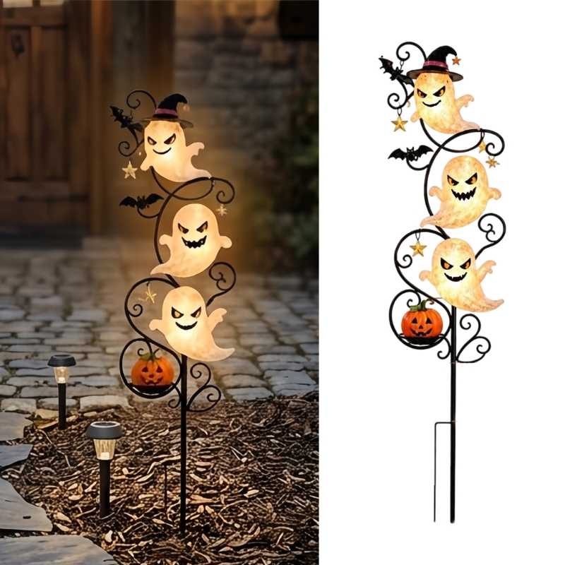 Solar Halloween Yard Stake Lig - Outdoor Lighting Accent recension och pris
