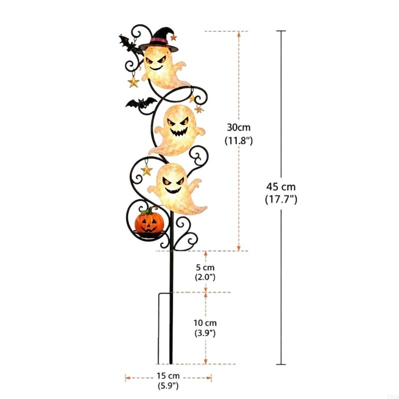 Solar Halloween Yard Stake Lig - Outdoor Lighting Accent recension och pris