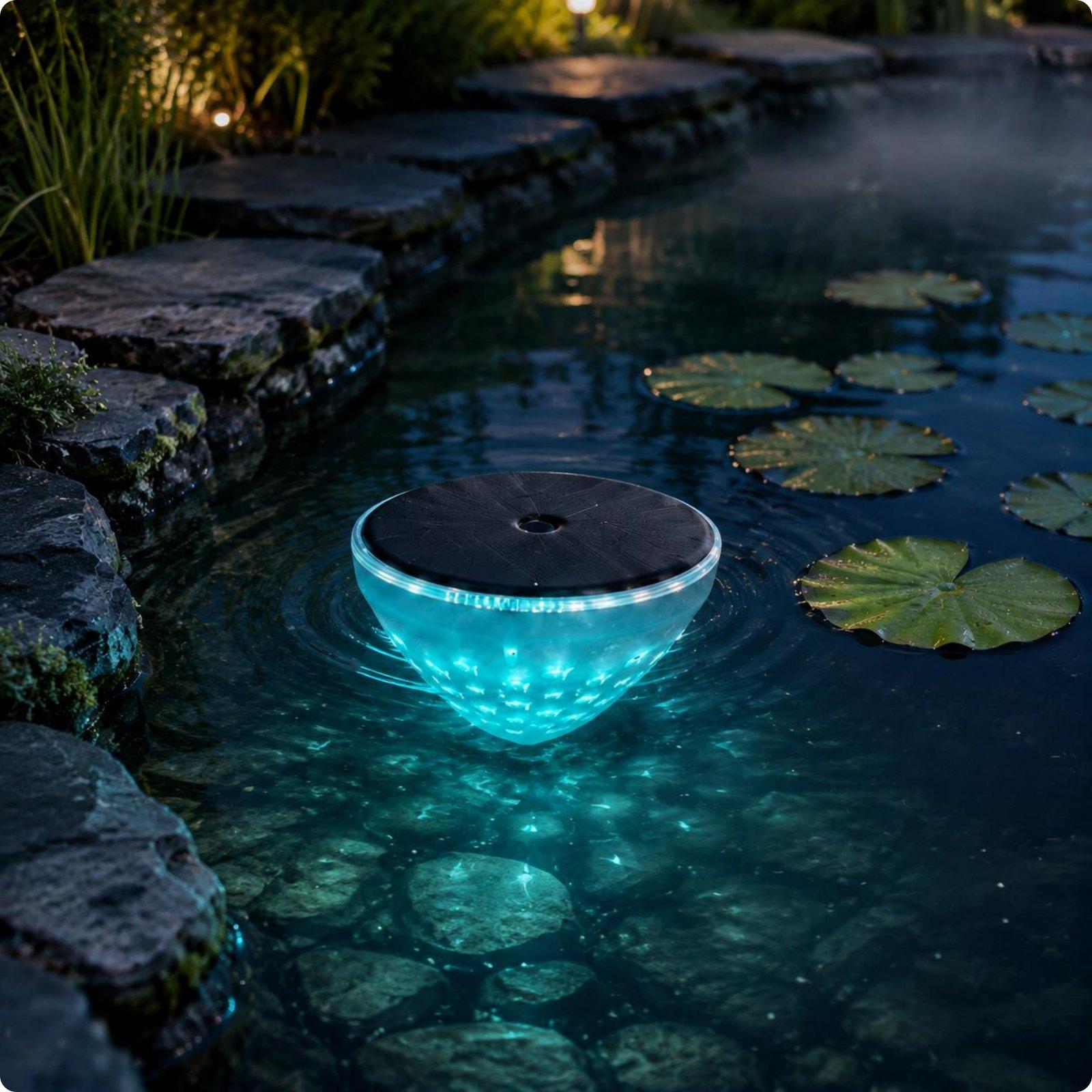 Waterproof Solar Floating Ligh - Outdoor Lighting Accent recension och pris