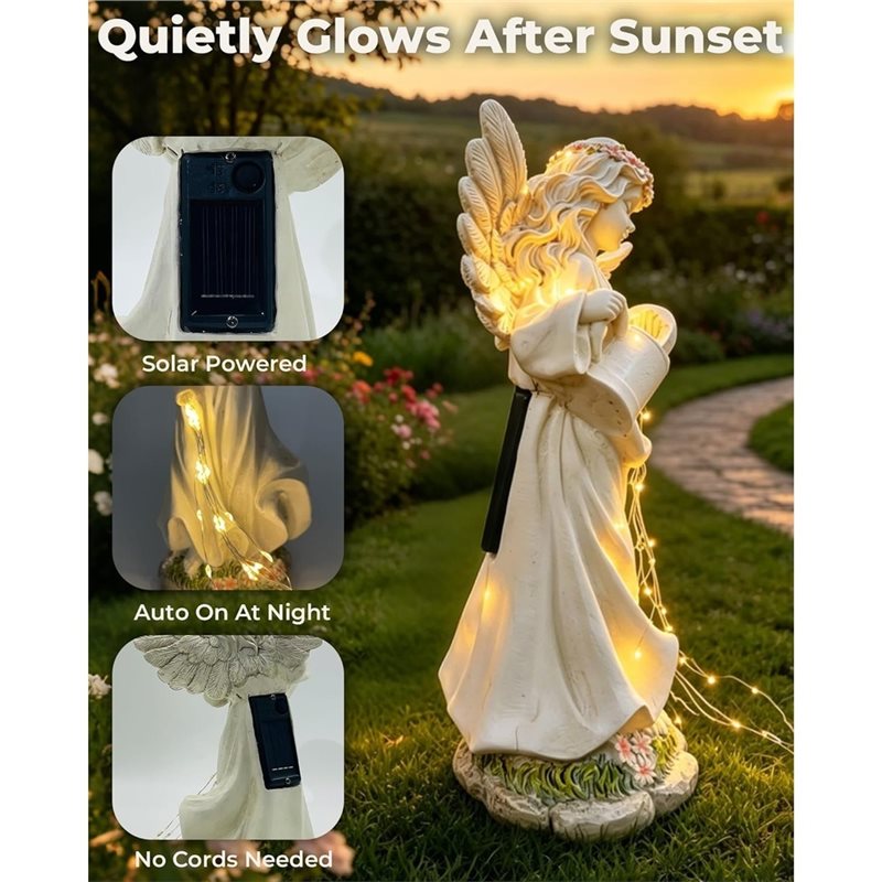 ABGE-Outdoor Garden Angel Sola - Outdoor Lighting Accent recension och pris