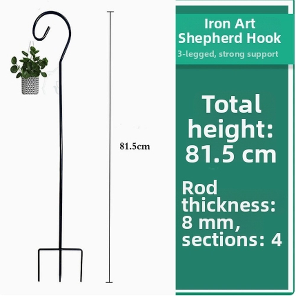 Metal Shepherd Hook for Outdoo - Outdoor Lighting Accent recension och pris