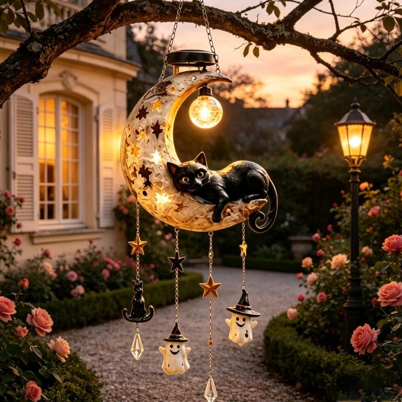 L43A Solar Halloween Black Cat - Outdoor Lighting Accent recension och pris