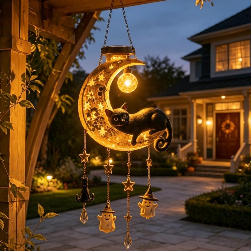 L43A Solar Halloween Black Cat - Outdoor Lighting Accent recension och pris