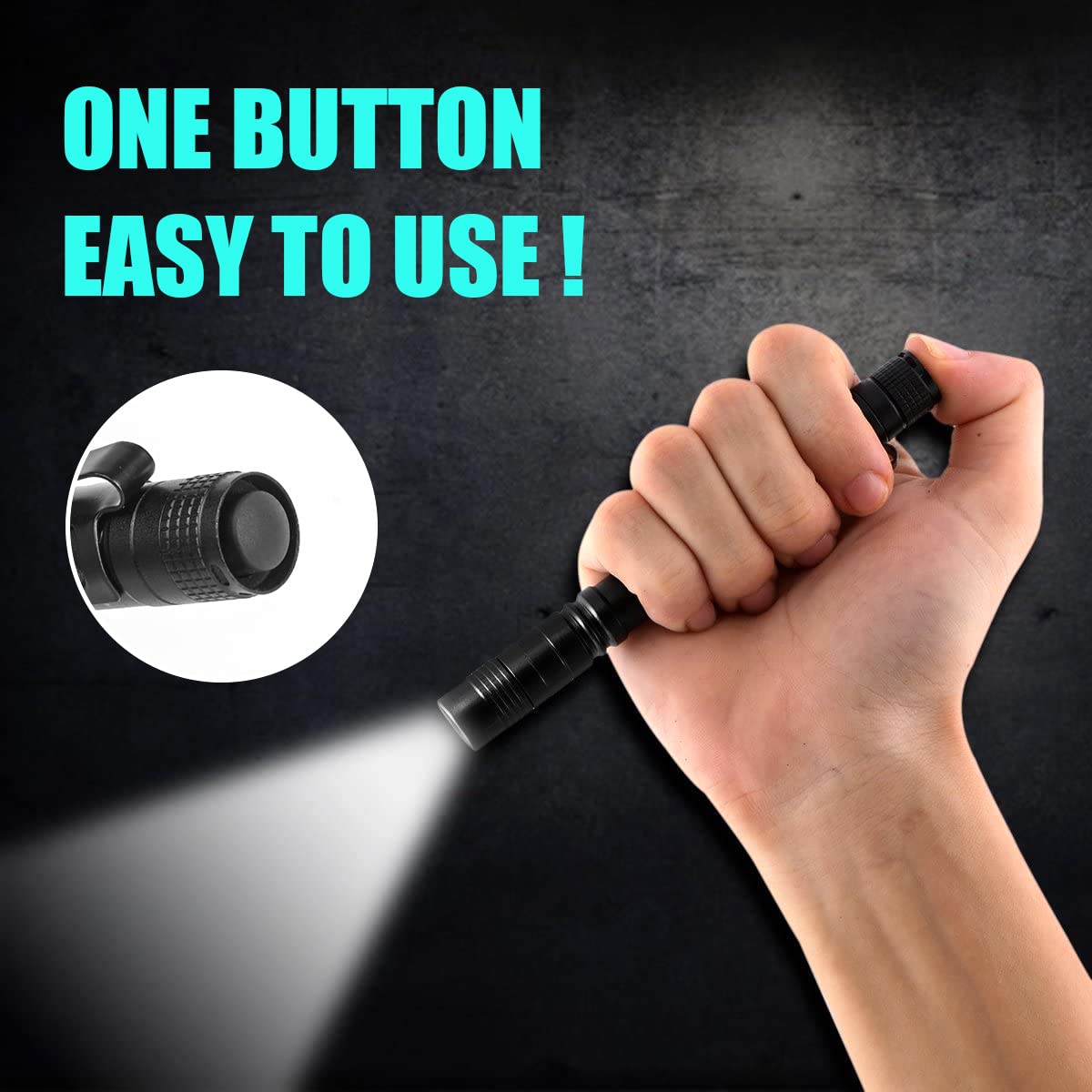 Portable Mini LED Pen Flashlig - Outdoor Lighting Quality recension och pris