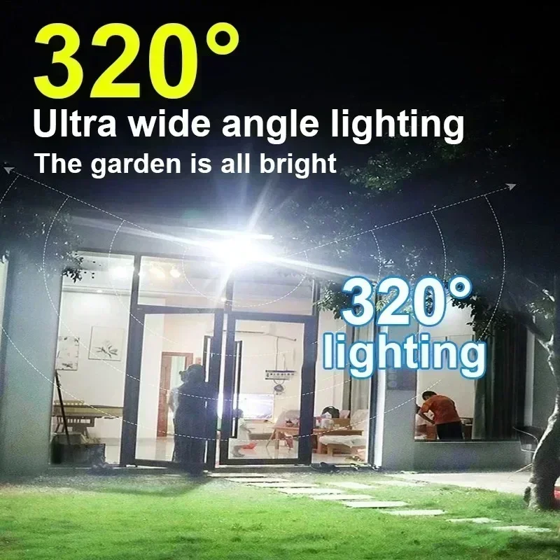 12000LM Powerful Solar Wall La - Outdoor Lighting Amazon recension och pris