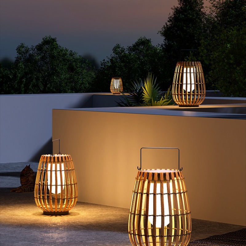 Luxury Solar Rattan  Waterproo - Outdoor Lighting Accent recension och pris