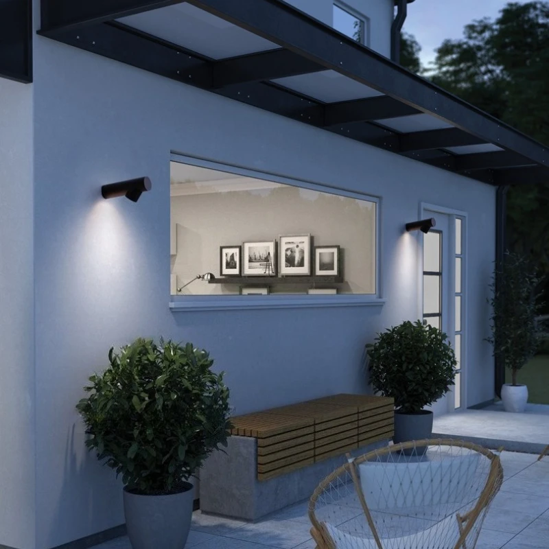 SANDYHA Modern LED Wall Lamp U - Outdoor Lighting Unique recension och pris