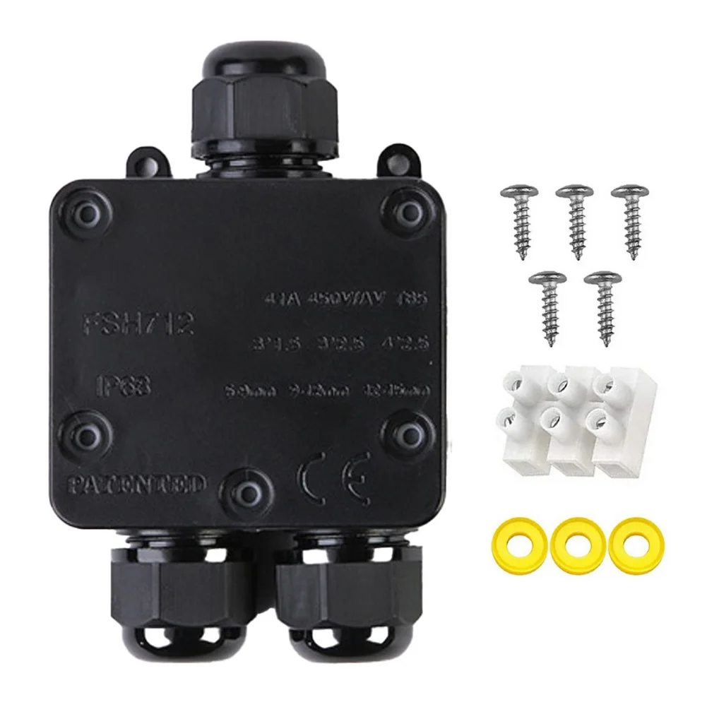 Ip68 Waterproof 3 Way Junction - Outdoor Lighting Junction recension och pris
