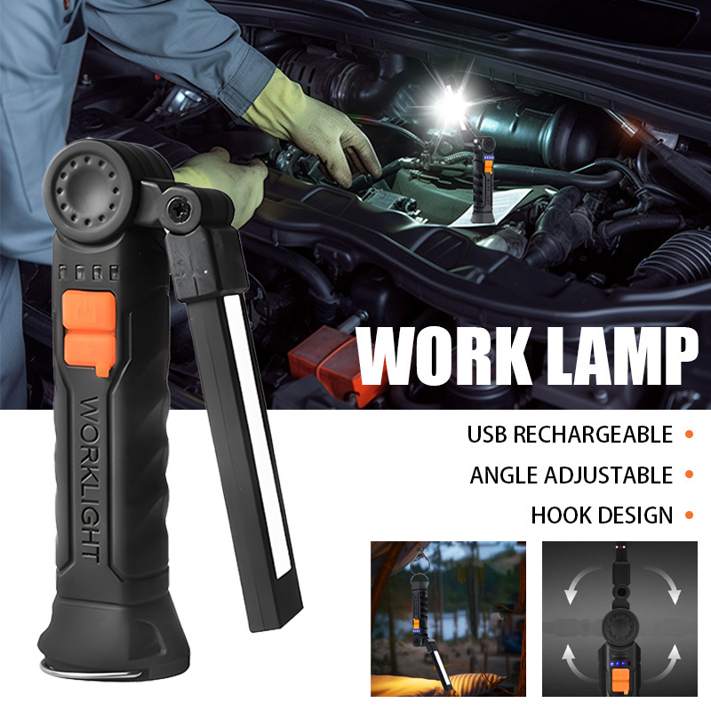 Portable COB LED Flashlight US - Hanging Outdoor Lighting recension och pris