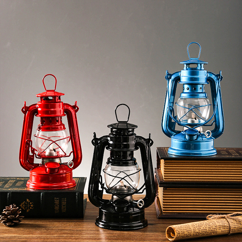 19cm Retro Outdoor Camping Lam - Outdoor Lighting Mediterranean Style recension och pris
