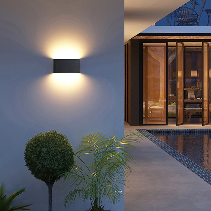 TRAZOS Round Square Modern Wal - Outdoor Lighting Year Round recension och pris