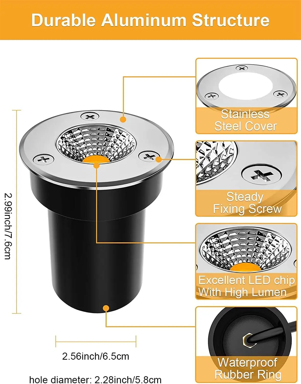 Low Voltage Landscape Lights W - Deck Step Light recension och pris