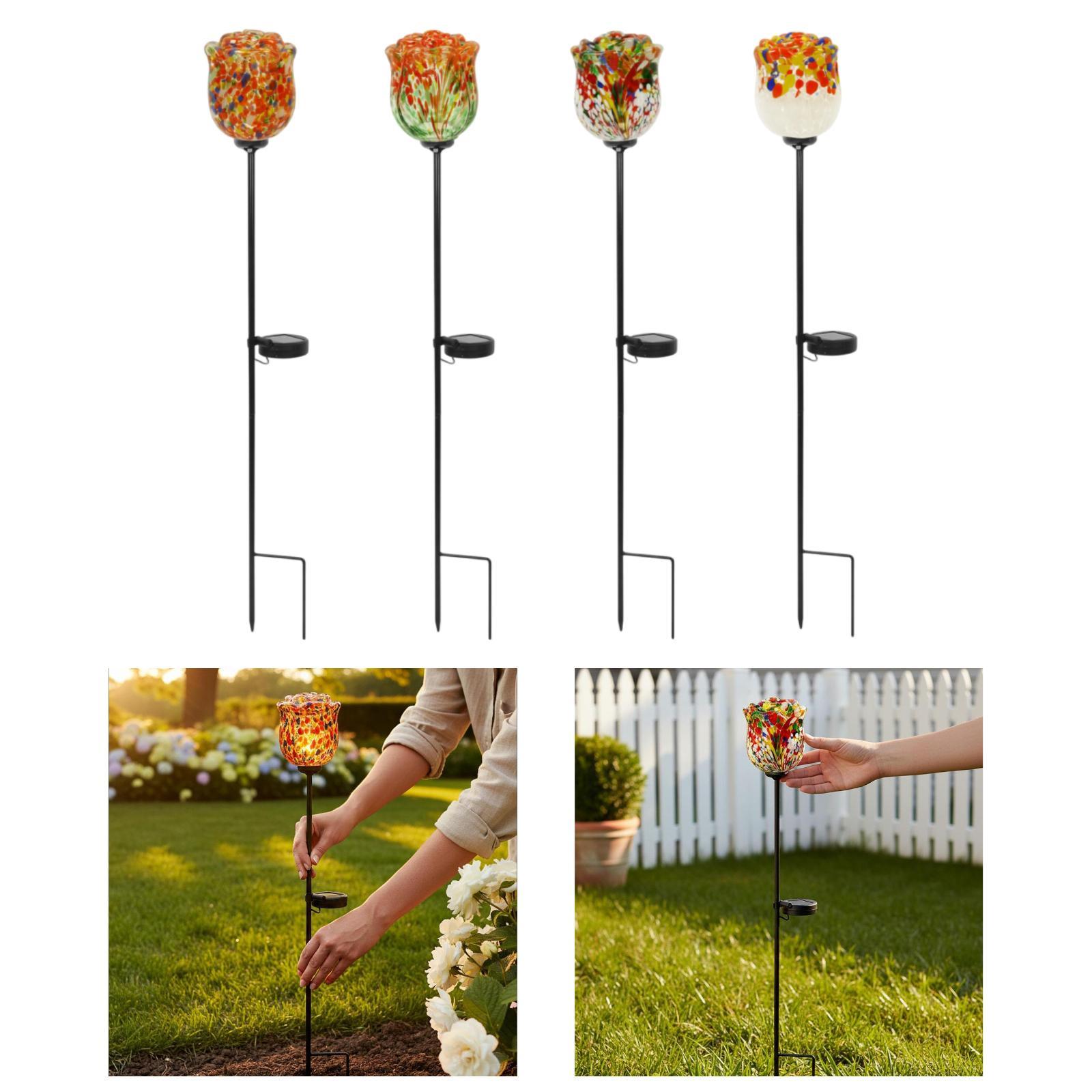 Outdoor Solar Rose Light Water - Outdoor Lighting Accent recension och pris