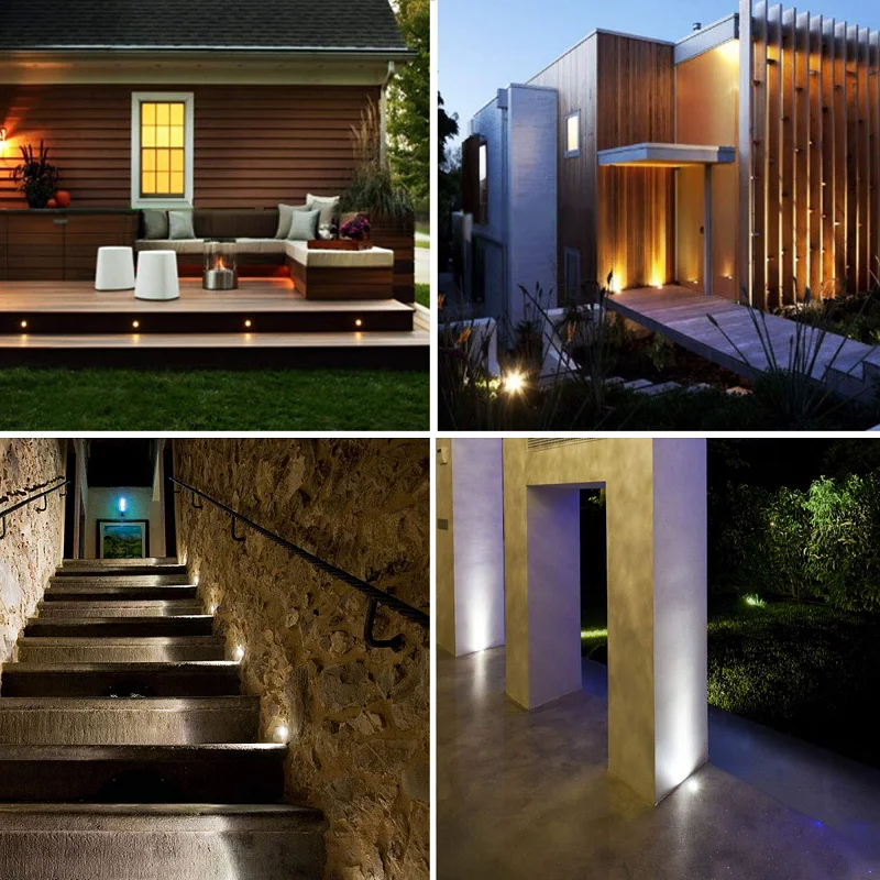 QITU LED Outdoor Garden Lights - Deck Step Light recension och pris