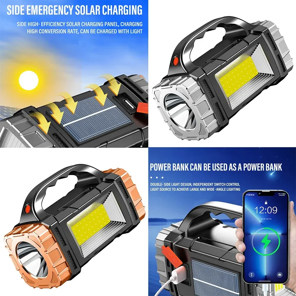 New Upgrade Rechargeable High  - Outdoor Lighting Quality recension och pris
