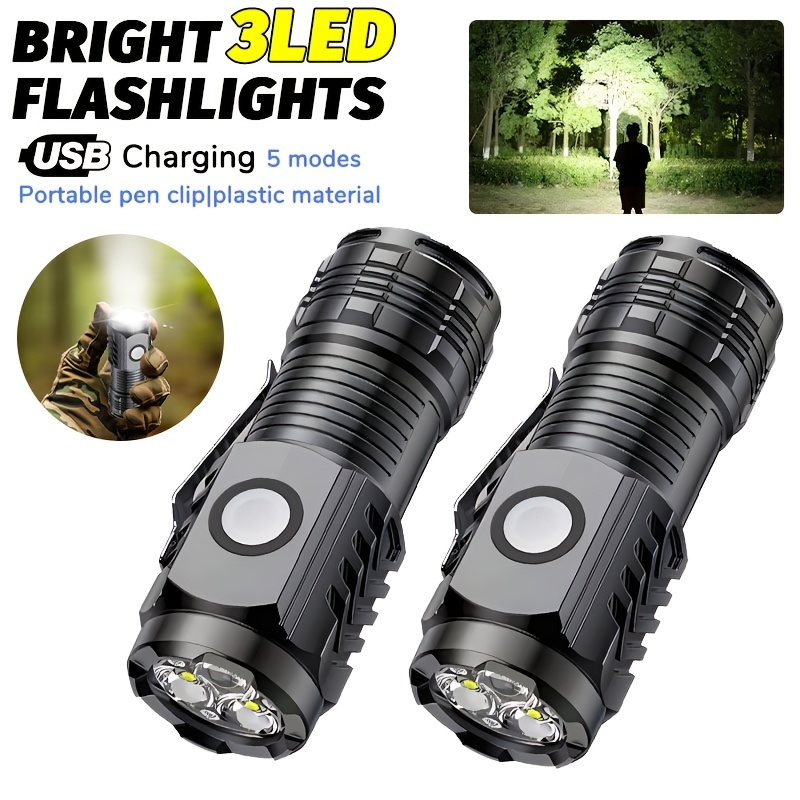 Portable Mini LED Handheld Fla - Outdoor Lighting Quality recension och pris