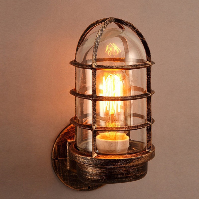 Vintage Loft Cage Industry Win - Outdoor Lighting Restaurant recension och pris