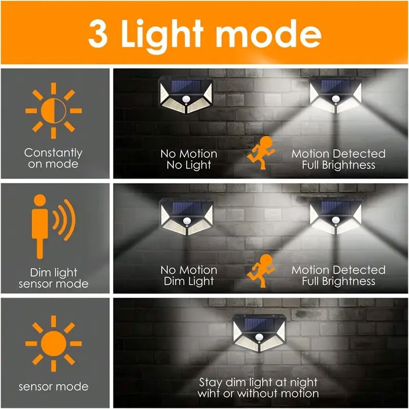 100LED Outdoor Solar Garden Li - Outdoor Lighting Quality recension och pris