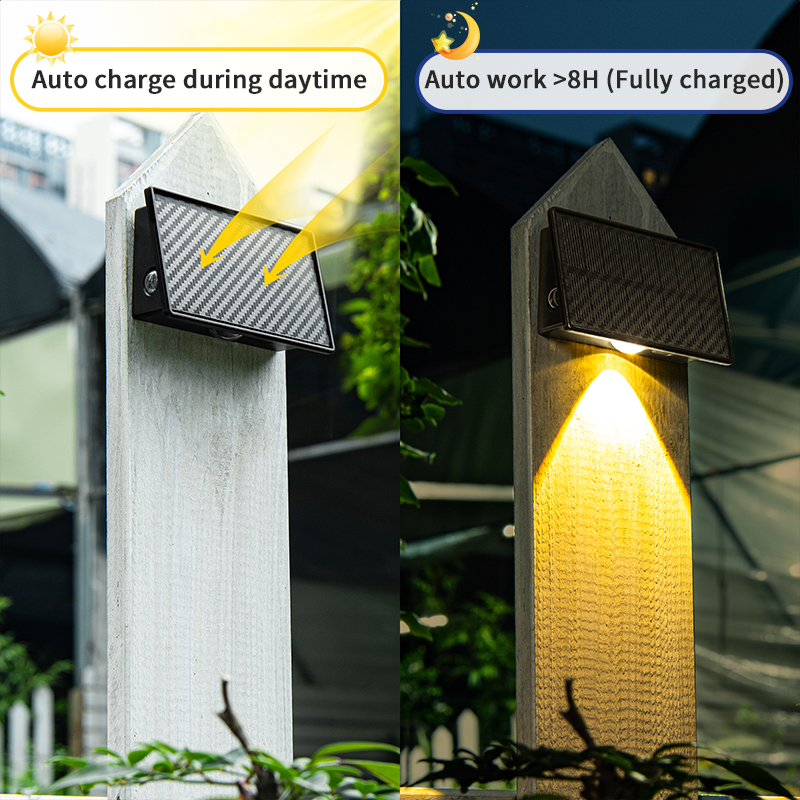 Solar Railing Lights 5 Modes I - Deck Step Light recension och pris