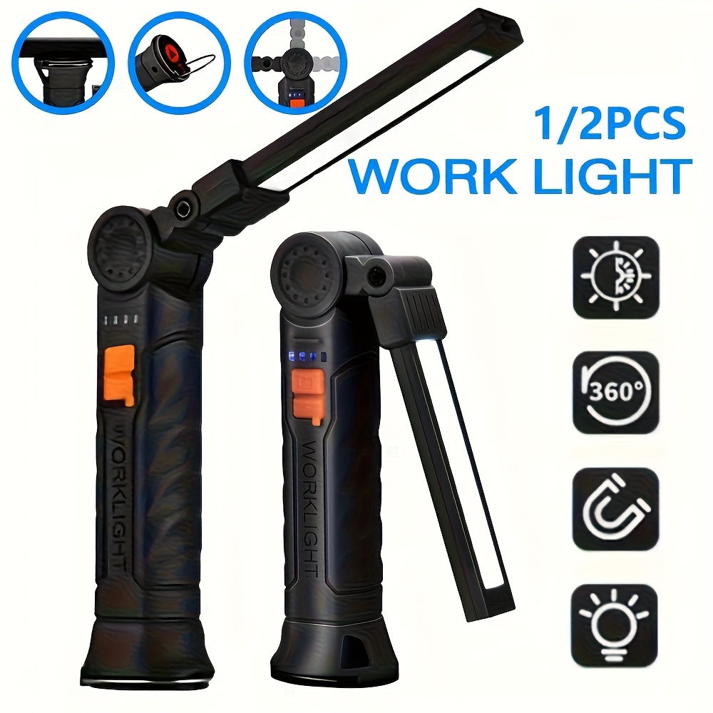 Portable COB LED Flashlight Re - Hanging Outdoor Lighting recension och pris