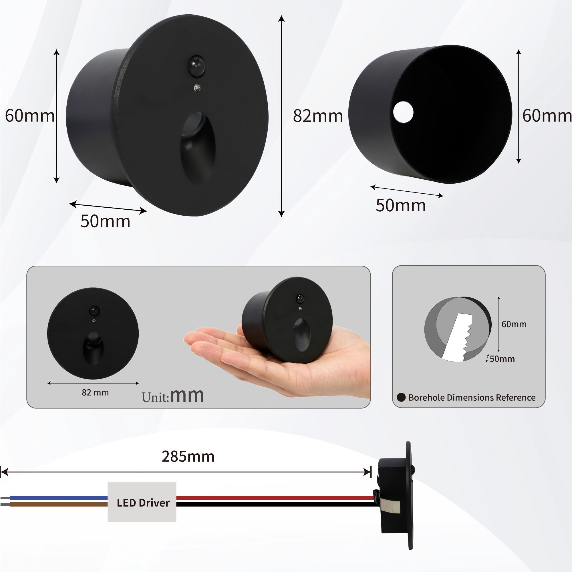 Recessed LED Step&Stair Light  - Deck Step Light recension och pris