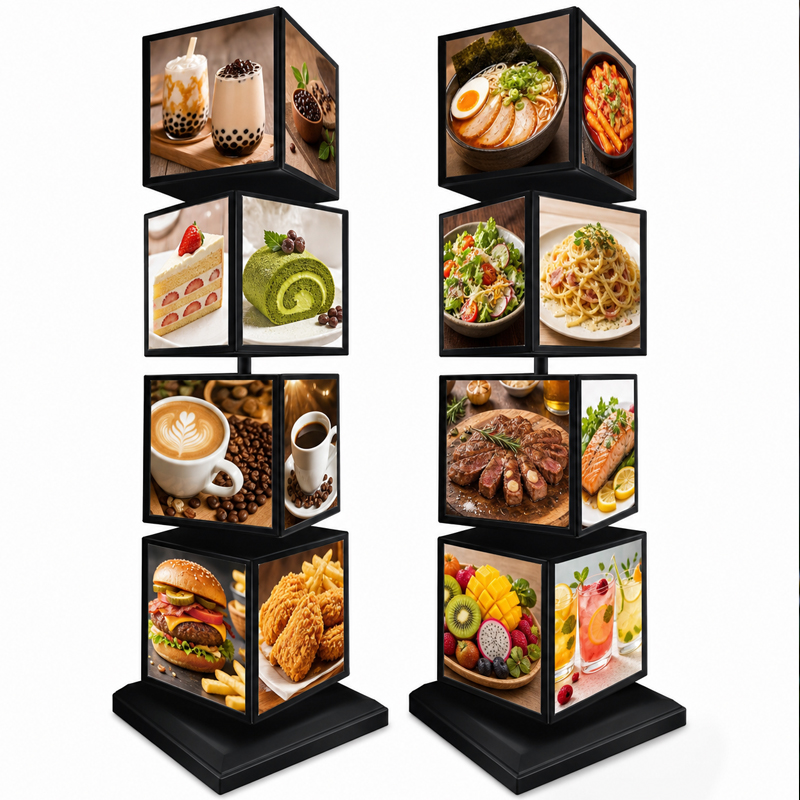 Custom Square Rotating Light B - Outdoor Lighting Restaurant recension och pris
