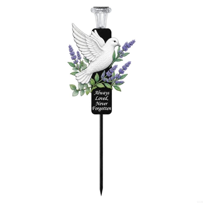Solar Garden Stake Light Metal - Outdoor Lighting Accent recension och pris