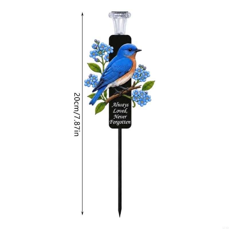 Solar Garden Stake Light Metal - Outdoor Lighting Accent recension och pris