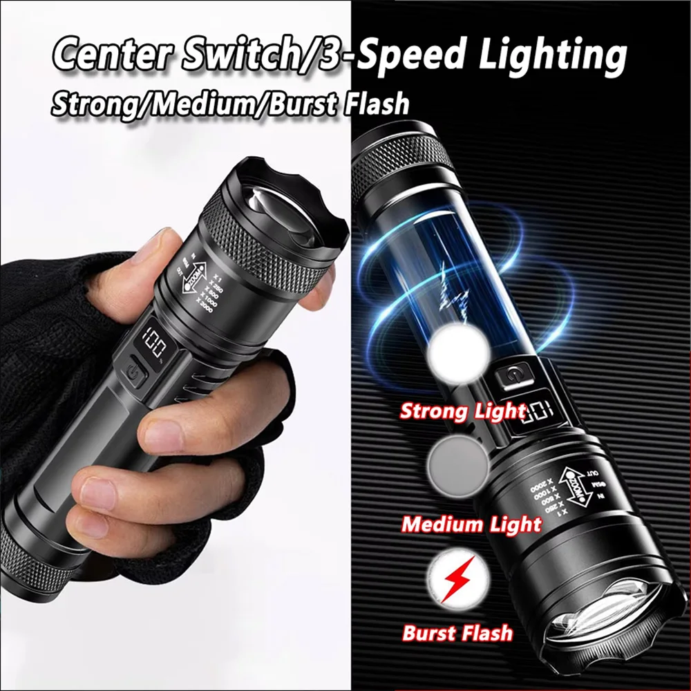 Rechargeable LED Flashlight Zo - Outdoor Lighting Quality recension och pris