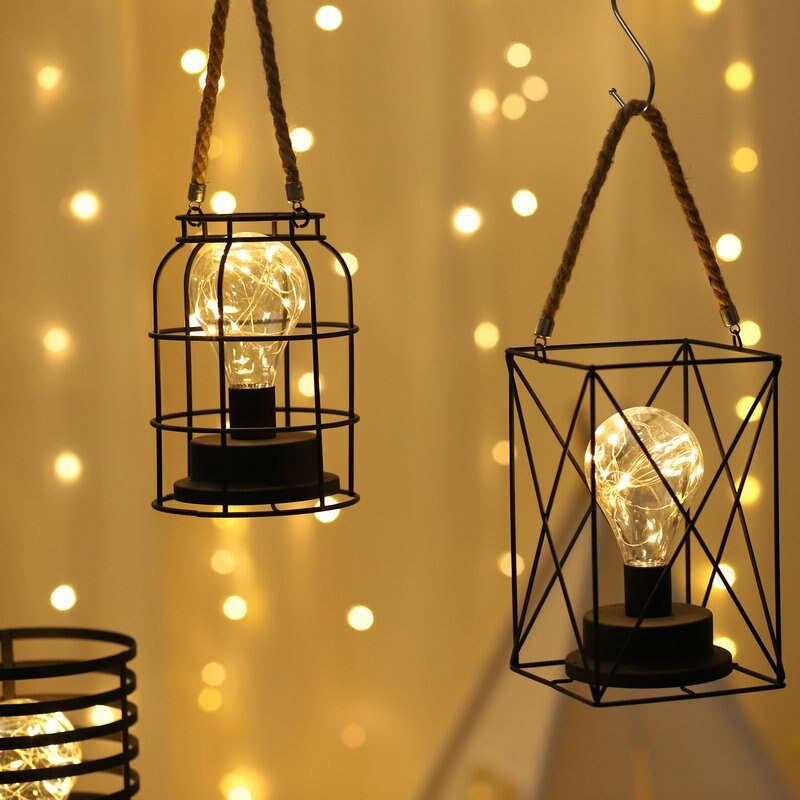 Battery Powered Cordless Cage  - Outdoor Lighting Accent recension och pris