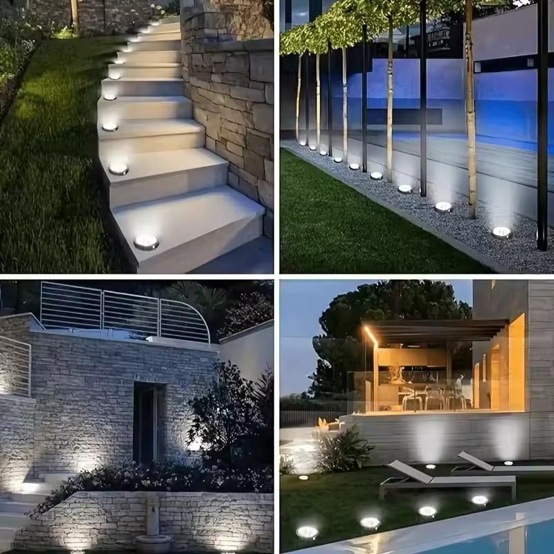 Solar Disk Light IP68 Waterpro - Deck Step Light recension och pris