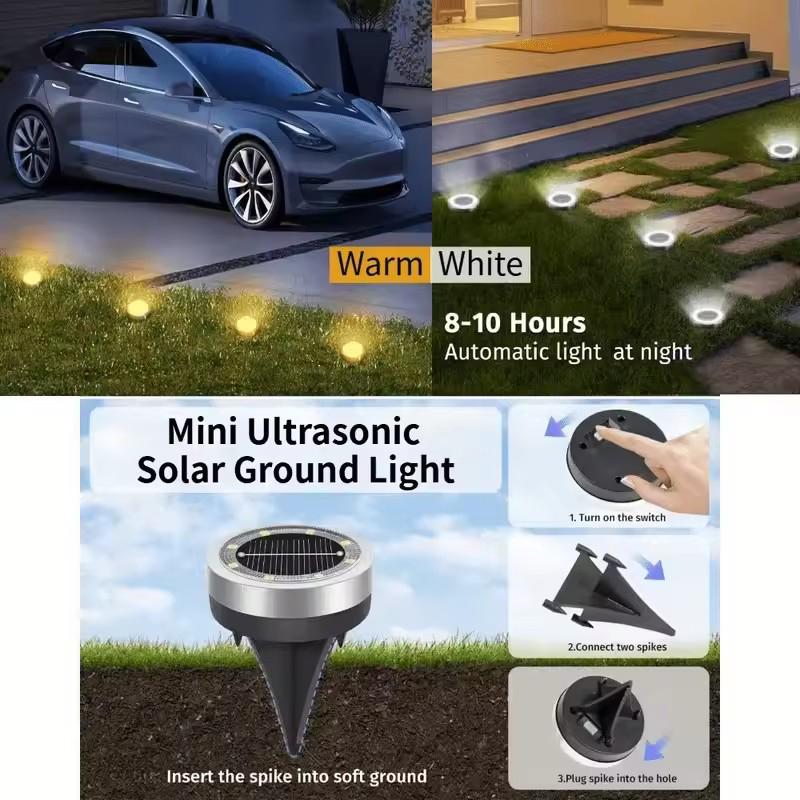 Solar Disk Light IP68 Waterpro - Deck Step Light recension och pris