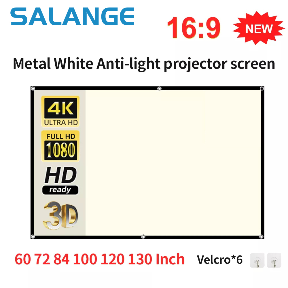 Salange Projector Screen 16:9  - Outdoor Lighting Grid Screen recension och pris