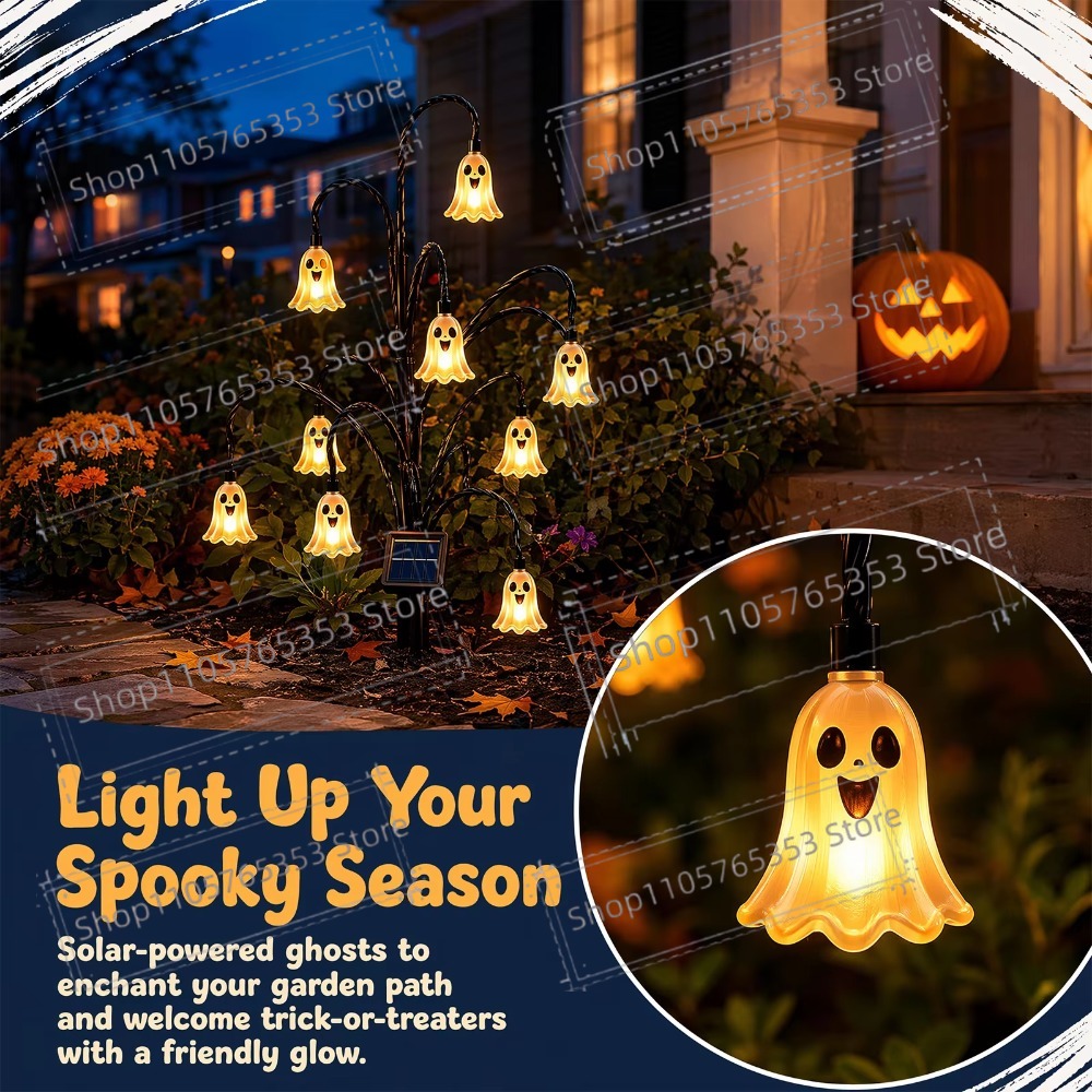 Halloween Solar Lantern Outdoo - Outdoor Lighting Vintage recension och pris