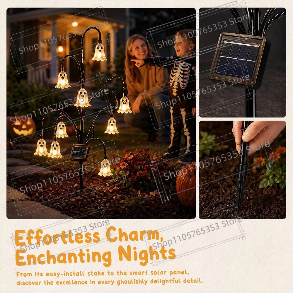 Halloween Solar Lantern Outdoo - Outdoor Lighting Vintage recension och pris